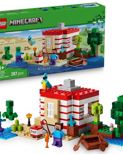 LEGO® Minecraft® The TNT Jungle House, Video Game Collectible Toy 21275