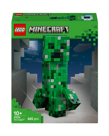 LEGO® Minecraft® The Creeper™ Gamer Decor and Action Figure Building Toy 21276