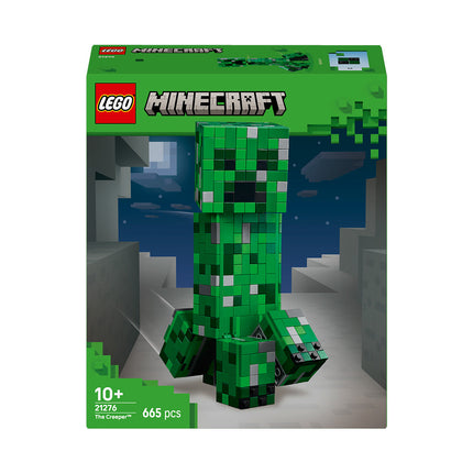LEGO® Minecraft® The Creeper™ Gamer Decor and Action Figure Building Toy 21276