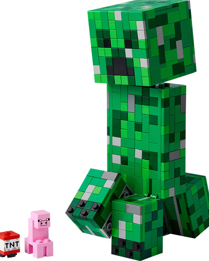 LEGO® Minecraft® The Creeper™ Gamer Decor and Action Figure Building Toy 21276