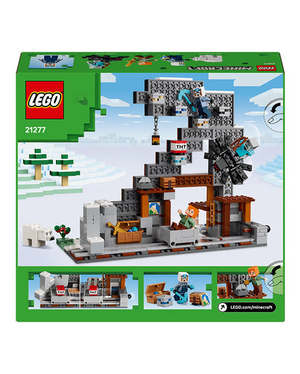LEGO® Minecraft® The Pickaxe Mine Gamer-Room Decor and Axe Toy 21277
