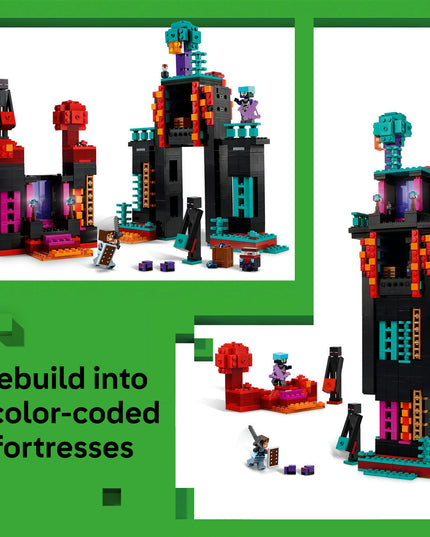 LEGO® Minecraft® The Enderman Tower Toy for Kids, Gamer Gift 21279