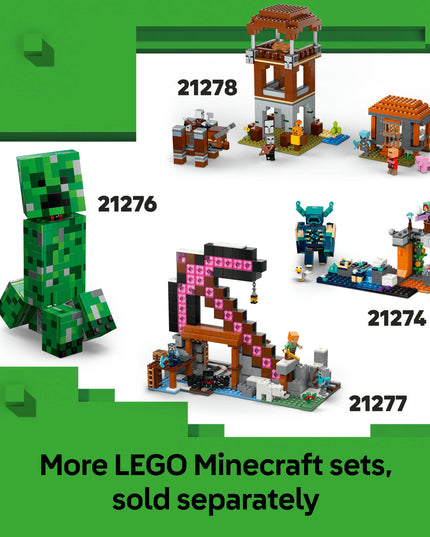LEGO® Minecraft® The Enderman Tower Toy for Kids, Gamer Gift 21279