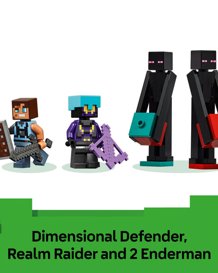 LEGO® Minecraft® The Enderman Tower Toy for Kids, Gamer Gift 21279