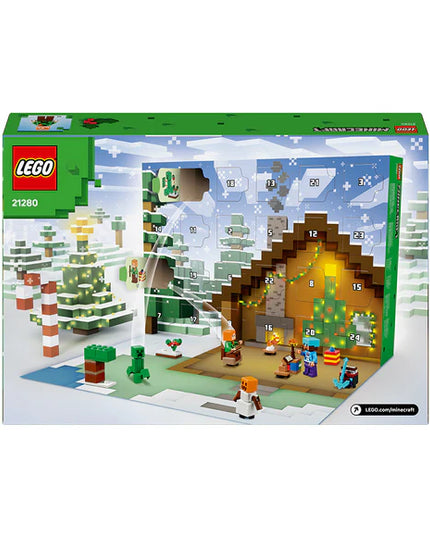 LEGO® Minecraft® Advent Calendar 2025, Christmas Gamer Gifts for Kids 21280