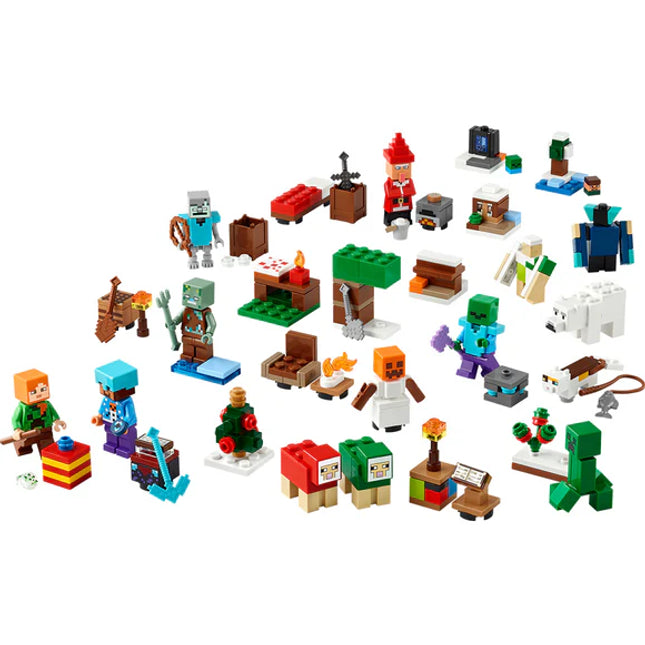 LEGO® Minecraft® Advent Calendar 2025, Christmas Gamer Gifts for Kids 21280