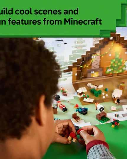 LEGO® Minecraft® Advent Calendar 2025, Christmas Gamer Gifts for Kids 21280
