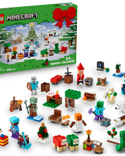 LEGO® Minecraft® Advent Calendar 2025, Christmas Gamer Gifts for Kids 21280