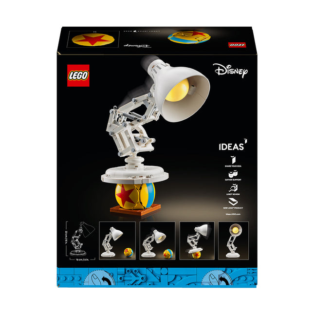 LEGO® Ideas | Disney Pixar Luxo Jr. Buildable Display Model 21357
