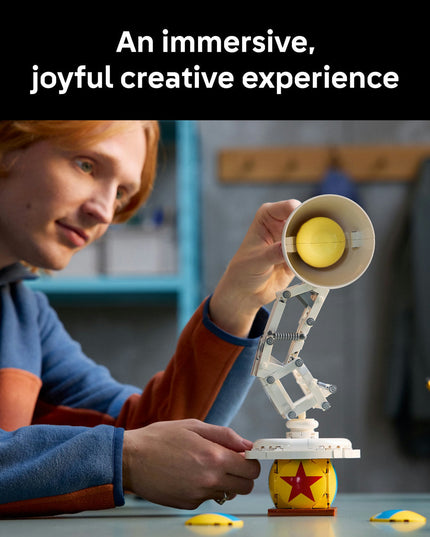 LEGO® Ideas | Disney Pixar Luxo Jr. Buildable Display Model 21357
