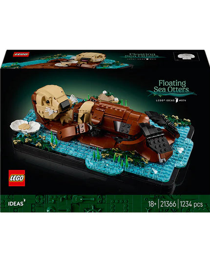 LEGO® Ideas Floating Sea Otters Building Set 21366