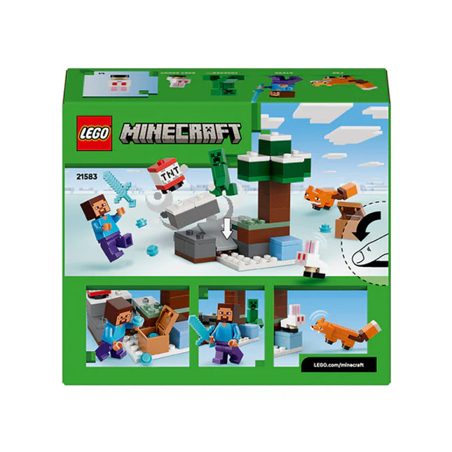 LEGO® Minecraft® Steve’s Taiga Adventure Gamer Gift 21583