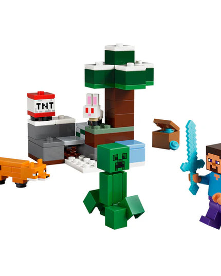LEGO® Minecraft® Steve’s Taiga Adventure Gamer Gift 21583