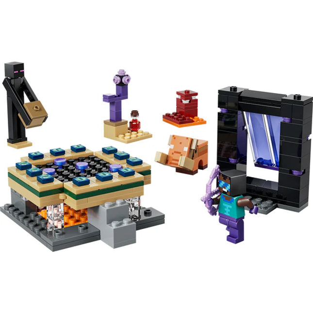 LEGO® Minecraft® Nether & End Portal Journey Gamer Toy 21584