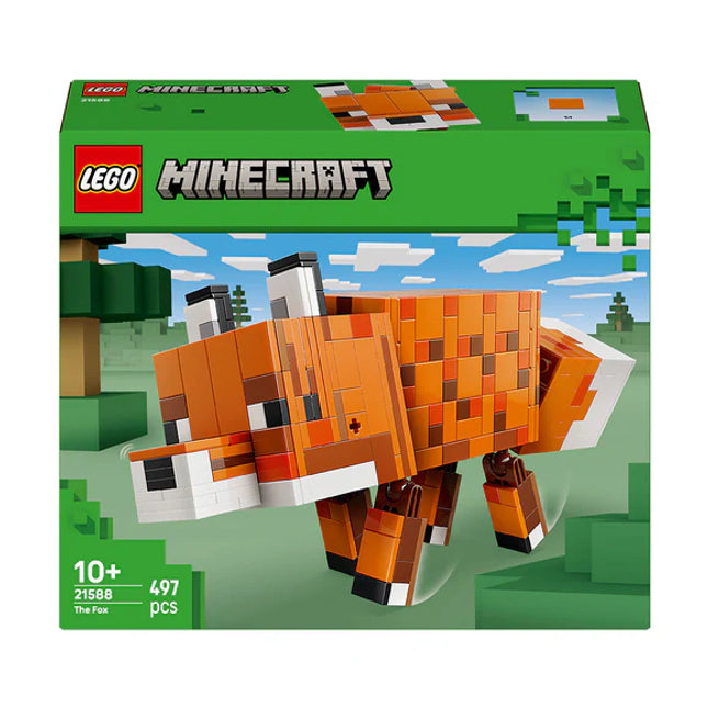 LEGO® Minecraft® The Fox Gaming Decoration Toy Gift 21588