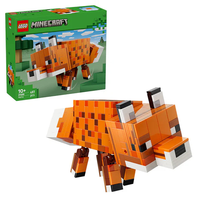 LEGO® Minecraft® The Fox Gaming Decoration Toy Gift 21588