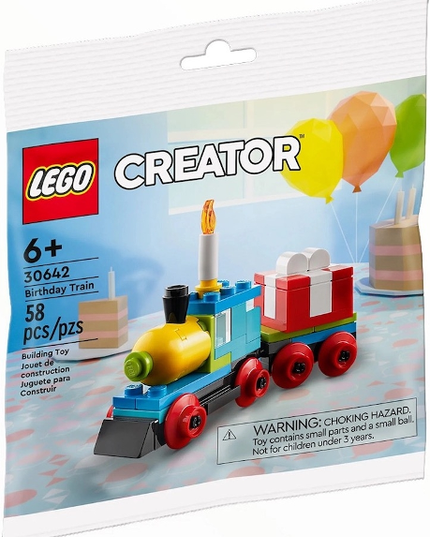 LEGO® Creator Birthday Train 30642 Building Toy Set (58 Pieces)