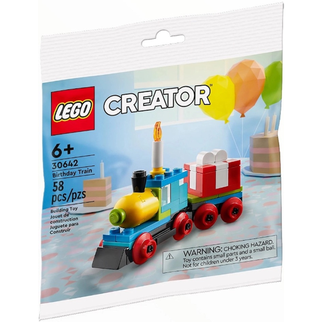 LEGO® Creator Birthday Train 30642 Building Toy Set (58 Pieces)