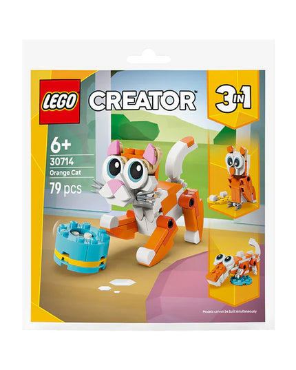 LEGO® CREATOR 3in1 Orange Cat Recruitment Bag 30714