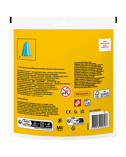 LEGO® CREATOR Cute Animal Birthday Party Recruitment Bag 30715