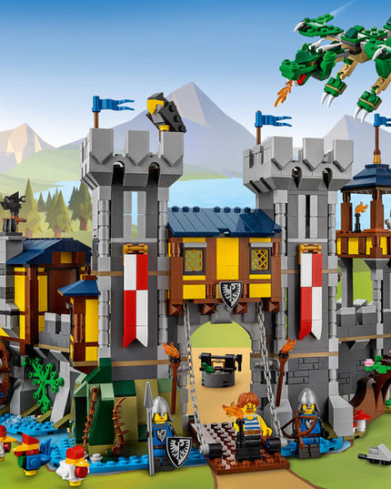 LEGO® Creator 3in1 Medieval Castle Building Kit 31120