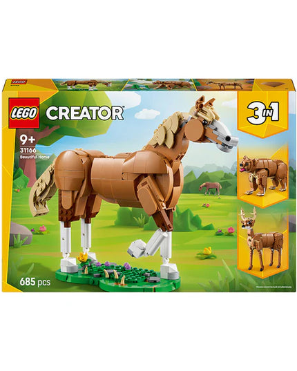 LEGO® Creator 3in1 Beautiful Horse Toy Animal Building Set 31166