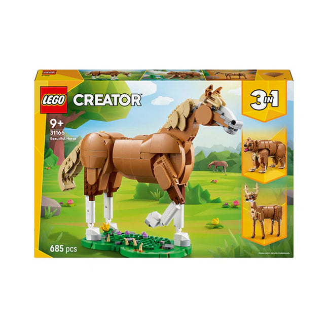 LEGO® Creator 3in1 Beautiful Horse Toy Animal Building Set 31166