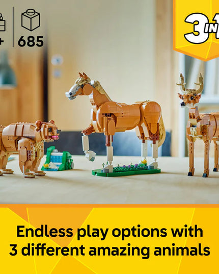 LEGO® Creator 3in1 Beautiful Horse Toy Animal Building Set 31166