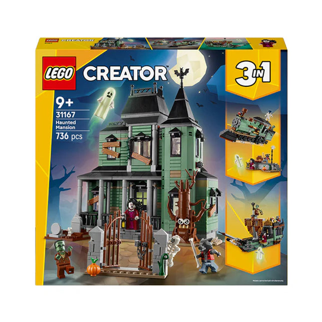 LEGO® Creator 3in1 Haunted Mansion House Building Toy 31167