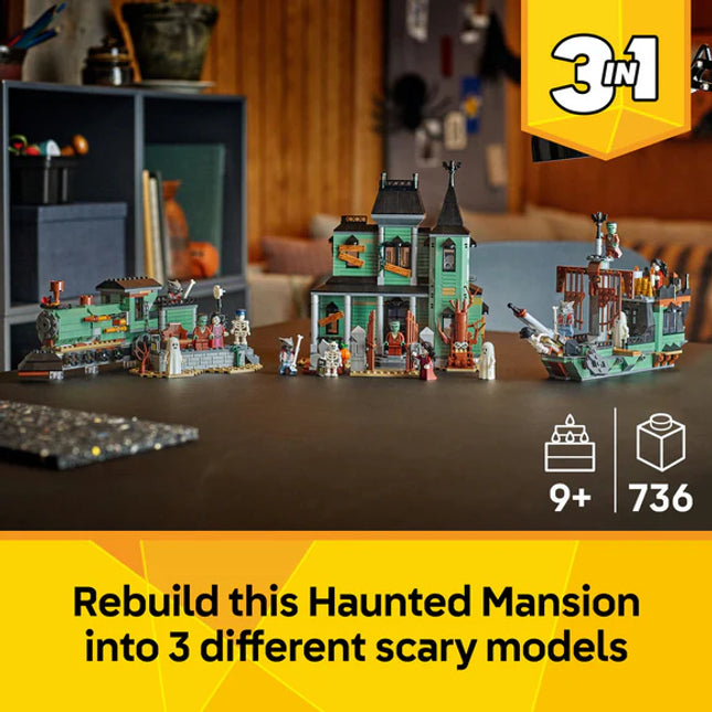 LEGO® Creator 3in1 Haunted Mansion House Building Toy 31167