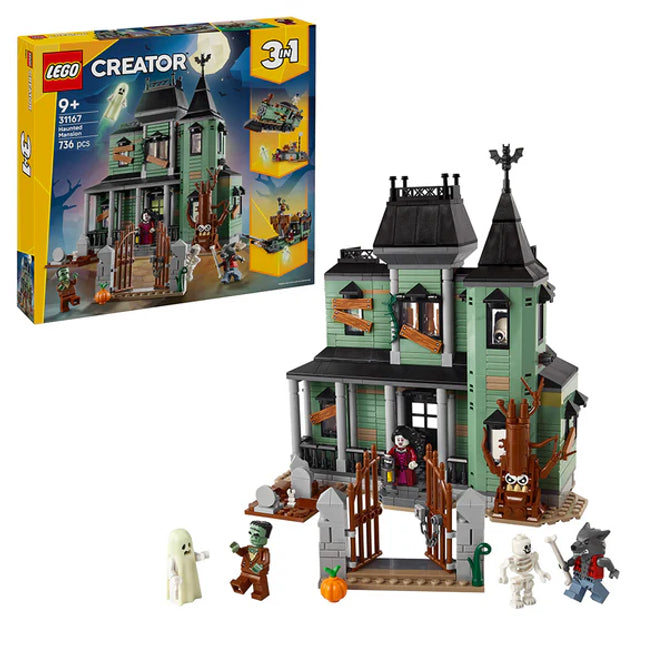 LEGO® Creator 3in1 Haunted Mansion House Building Toy 31167