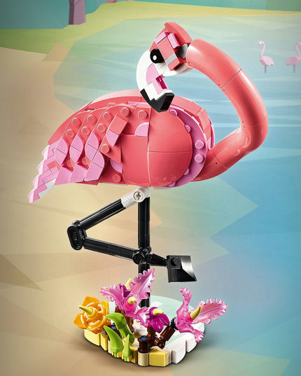 LEGO® Creator 3in1 Wild Animals: Pink Flamingo Animal Toy Playset 31170