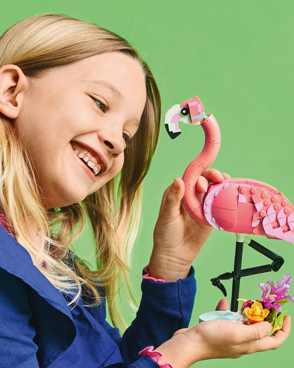 LEGO® Creator 3in1 Wild Animals: Pink Flamingo Animal Toy Playset 31170