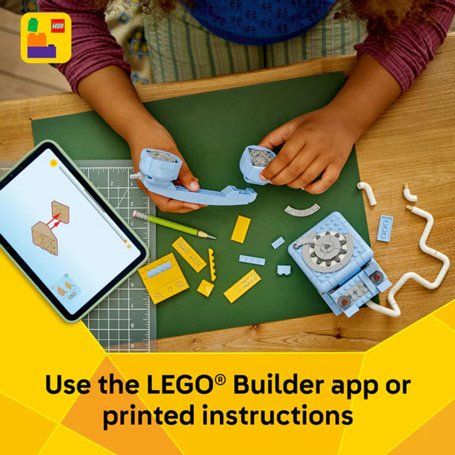 LEGO® Creator 3in1 Retro Telephone Nostalgic and Vintage Toy Phones 31174