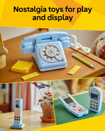 LEGO® Creator 3in1 Retro Telephone Nostalgic and Vintage Toy Phones 31174