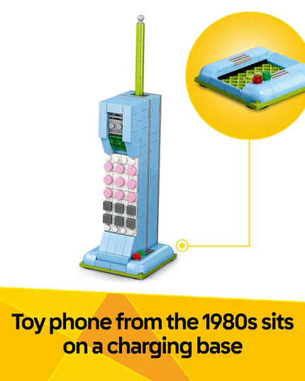 LEGO® Creator 3in1 Retro Telephone Nostalgic and Vintage Toy Phones 31174