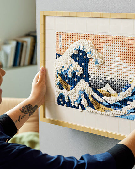 LEGO® Art Hokusai – The Great Wave Building Kit 31208