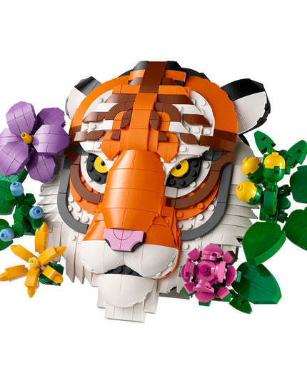 LEGO® Art The Fauna Collection – Tiger, Housewarming Gift for a New Home 31217