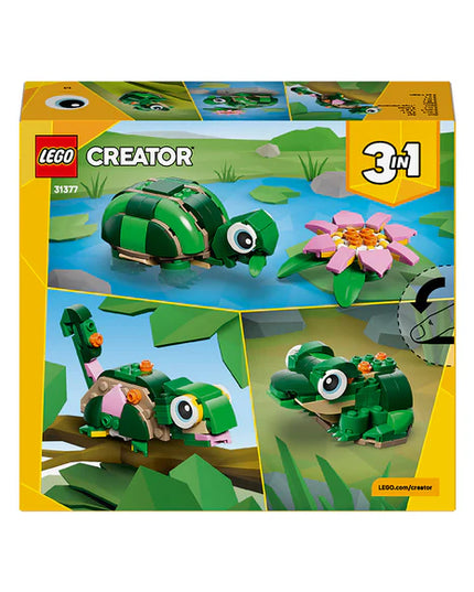 LEGO® Creator 3 in 1 Turtle with a Water Lily Flower 31377