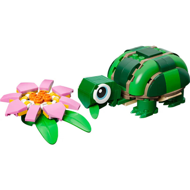 LEGO® Creator 3 in 1 Turtle with a Water Lily Flower 31377