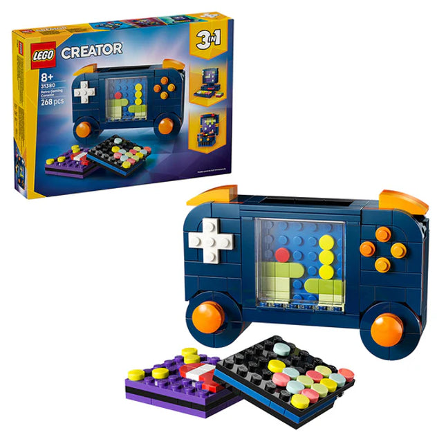 LEGO® Creator 3 in 1 Retro Gaming Console Building Toy 31380