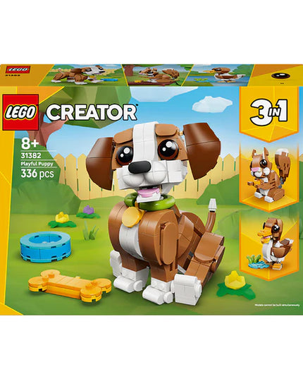 LEGO® Creator 3 in 1 Cute Animals: Playful Puppy Dog 31382