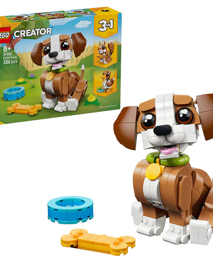 LEGO® Creator 3 in 1 Cute Animals: Playful Puppy Dog 31382