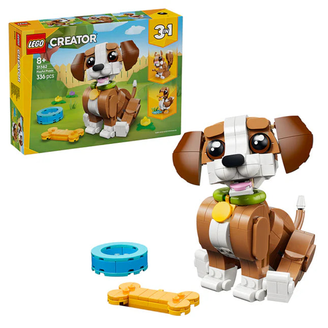 LEGO® Creator 3 in 1 Cute Animals: Playful Puppy Dog 31382