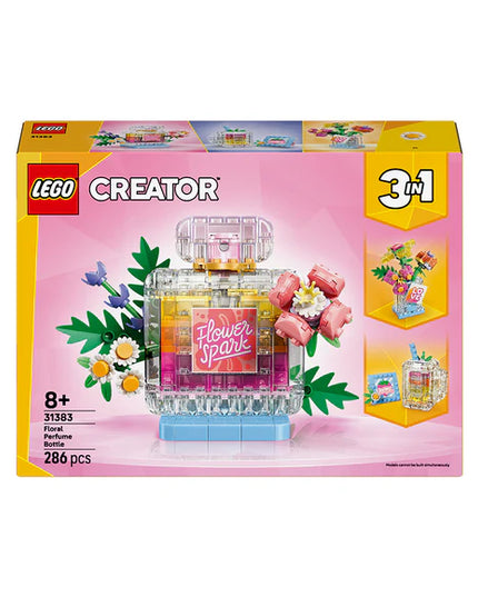 LEGO® Creator 3 in 1 Floral Decor Perfume Bottle 31383
