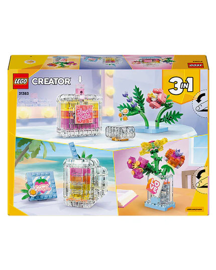 LEGO® Creator 3 in 1 Floral Decor Perfume Bottle 31383