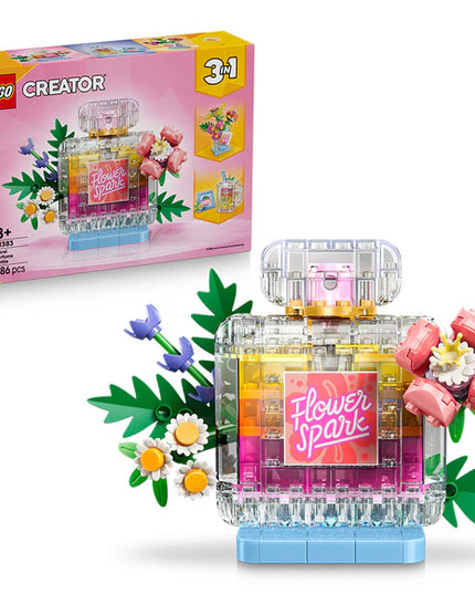 LEGO® Creator 3 in 1 Floral Decor Perfume Bottle 31383