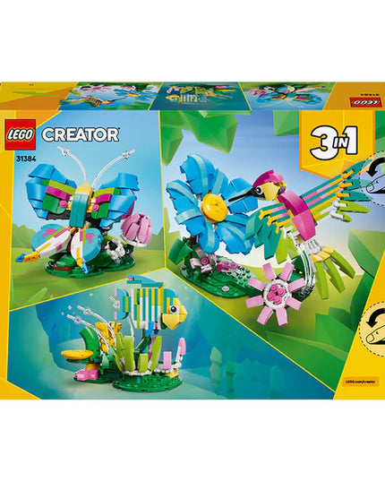 LEGO® Creator 3 in1 Wild Animals: Colourful Hummingbird Decor 31384