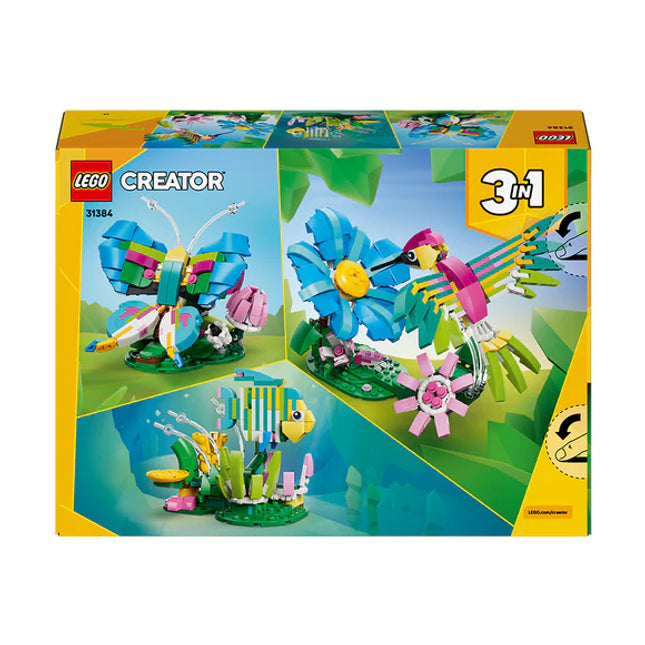 LEGO® Creator 3 in1 Wild Animals: Colourful Hummingbird Decor 31384