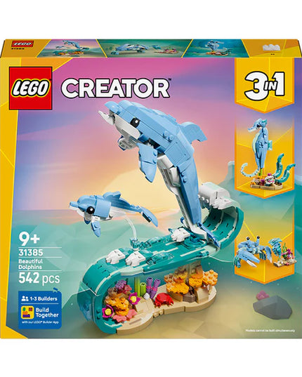 LEGO® Creator 3 in 1 Sea Animals: Beautiful Dolphins 31385